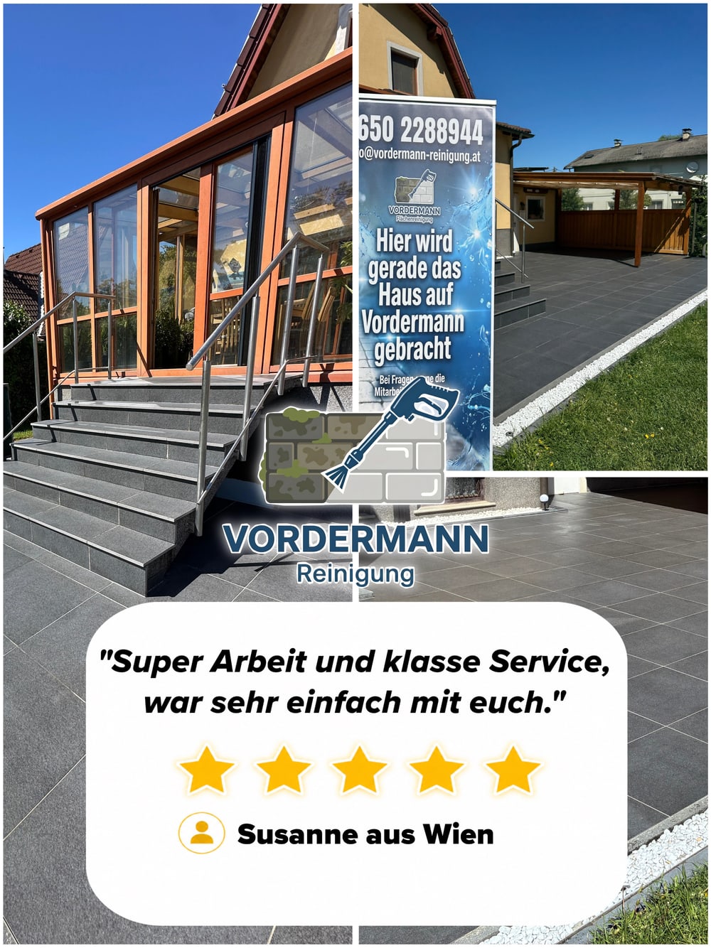 Fünf-Sterne-Bewertung von Susanne zum Service
